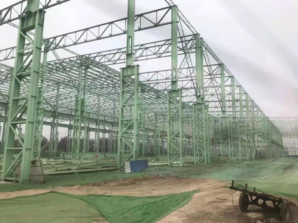 巨能特鋼高品質(zhì)特精鋼整生產(chǎn)線項目鋼結(jié)構(gòu)工程（建筑面積:95000m2）